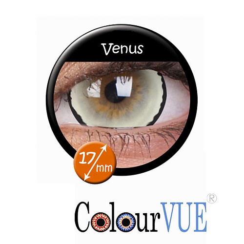 Цветные черно-белые линзы «Venus»