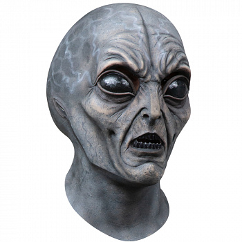 Латексная маска «Инопланетянин захватчик» 