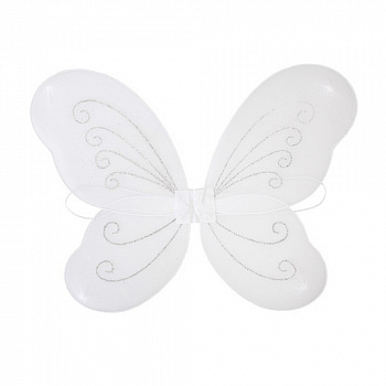 Крылья бабочки белые