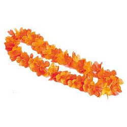 Гавайское ожерелье оранжевое