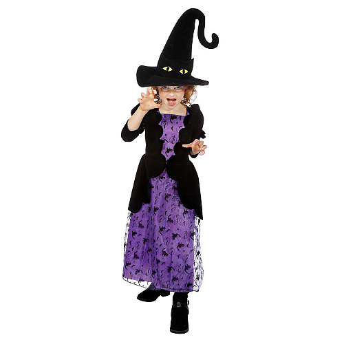 Детский костюм ведьмы «Делюкс» на Хэллоуин