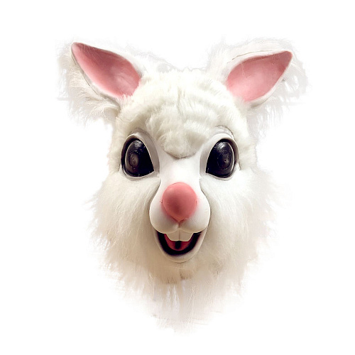Латексная маска кролика 