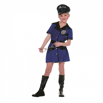 Костюм полицейского для девочки