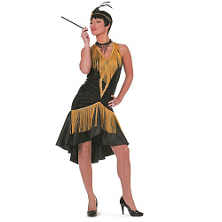 Новогодний костюм - платье в стиле «Чарльстон» 30-х годов.