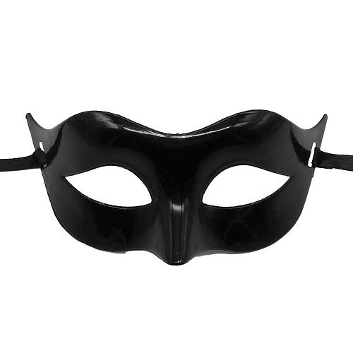 Черная венецианская маска 