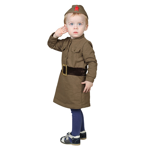 Военный костюм на девочку