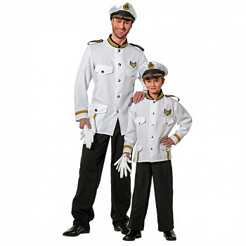 Карнавальный костюм моряка офицера