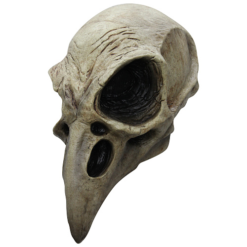 Латексная маска «Череп ворона» 
