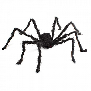 Гигантский паук - украшение на Хэллоуин