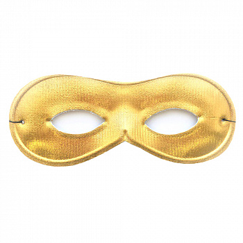 Золотая венецианская маска «Домино» 