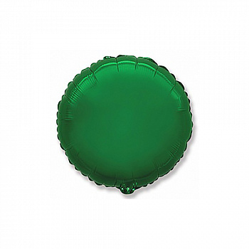 Зелёный круг с гелием