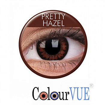 Оттеночные коричневые линзы «Pretty Hazel»