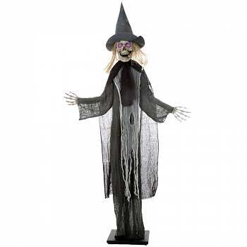Скелет «Ведьма» - украшение на Хэллоуин