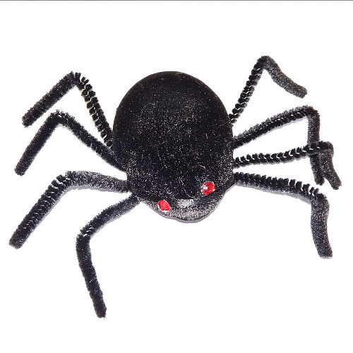 Мохнатый паук - украшение на Хэллоуин в ассортименте