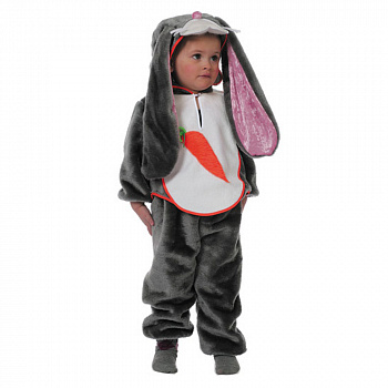 Детский плюшевый костюм зайца для мальчиков и девочек