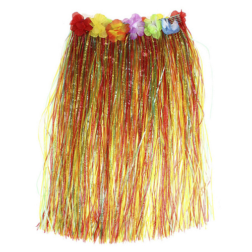 Разноцветная гавайская юбка