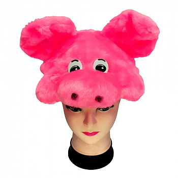 Карнавальная шапочка свиньи