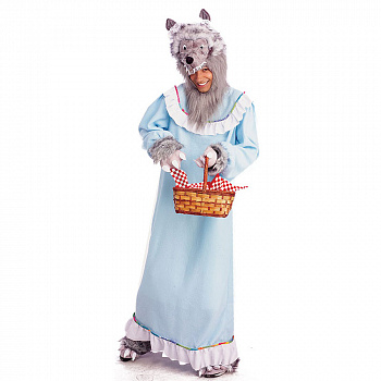 Новогодний костюм «Бабушка-Волк» из сказки «Красная шапочка»