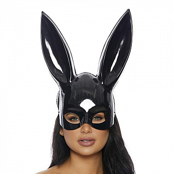 Черная маска кролика «Playboy» 