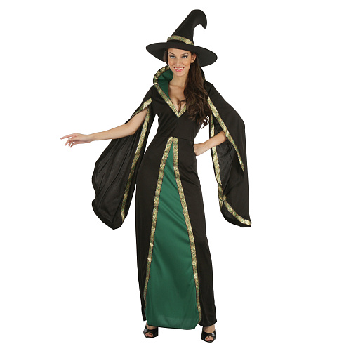 Средневековый костюм ведьмы на Хэллоуин