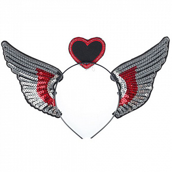 Ободок на голову «Крылья любви»