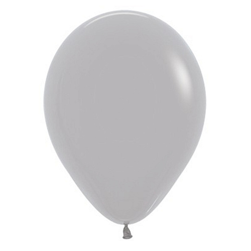 Серый воздушный шар 