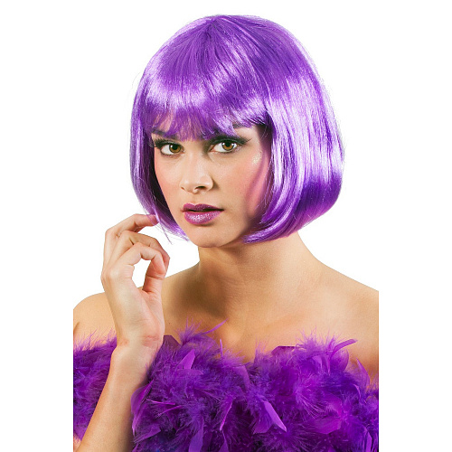 Фиолетовый короткий парик «Трикси»