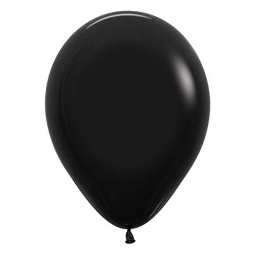 Черный воздушный шар в ассортименте