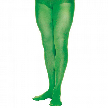 Зеленые мужские колготки на День святого Патрика
