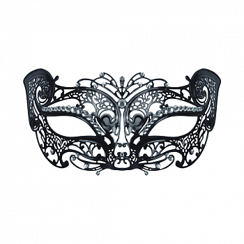 Металлическая венецианская маска «Кошка» 