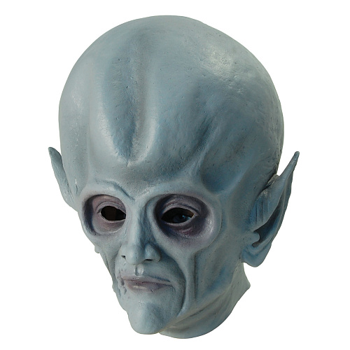Латексная маска инопланетянина «Зона 51» 