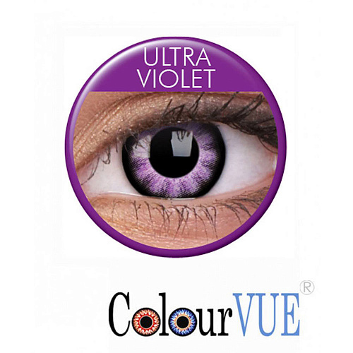 Оттеночные фиолетовые линзы «Ultra Violet»