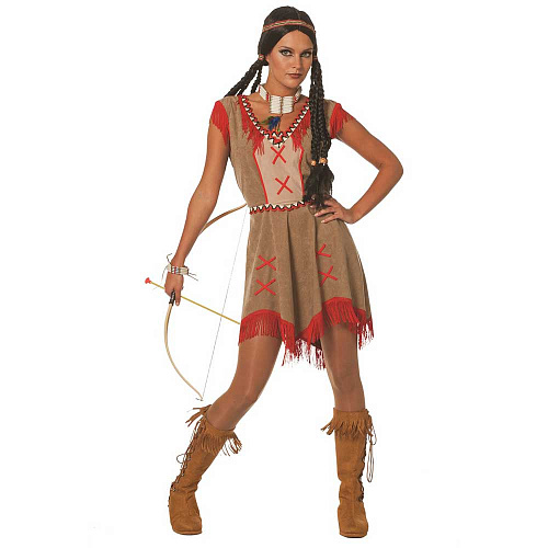 Карнавальный женский костюм Индейца