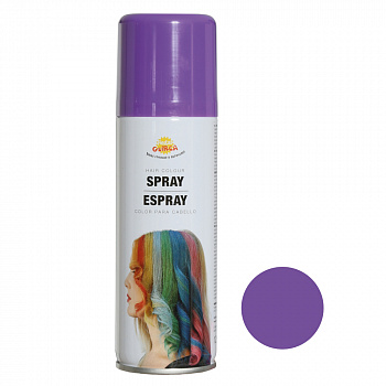 Фиолетовая спрей-краска для волос