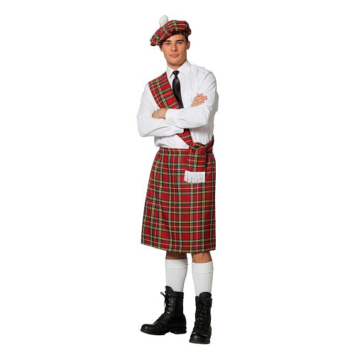 Национальный шотландский костюм для мужчины