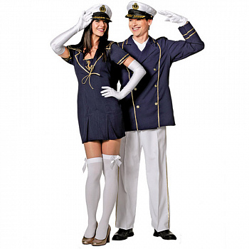 Женский карнавальный костюм морячки