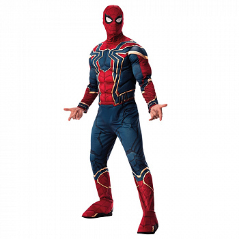 Костюм Человека-паука «Iron Spider» с мускулатурой для взрослых