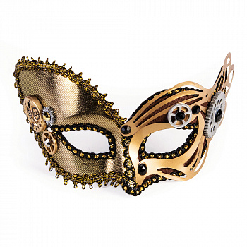 Венецианская маска в стиле стимпанк 