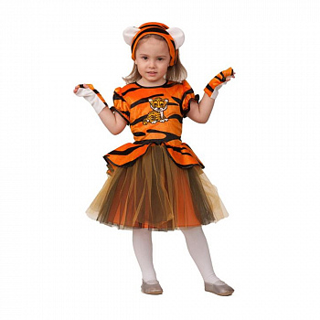 Детский костюм тигра для девочки