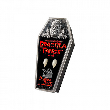 Многоразовые клыки вампира «Dracula Fangs»