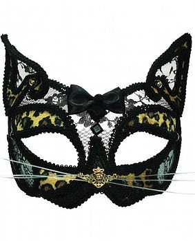 Венецианская маска «Кошка» 