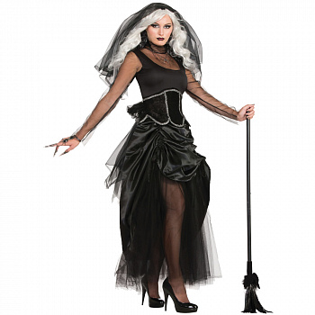 Карнавальный костюм ведьмы на Хэллоуин