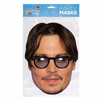 Бумажная маска Джонни Деппа 