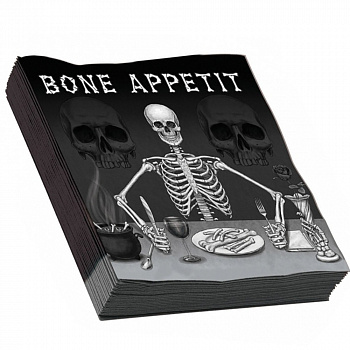 Бумажные салфетки «Bone appetit»