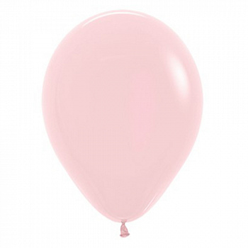 Светло-розовый воздушный шар 