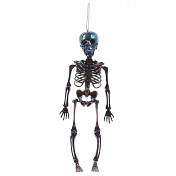 Голографический скелет - украшение на Хэллоуин