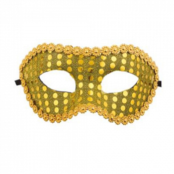 Золотая венецианская маска 