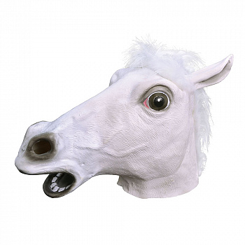 Маска белой лошади 
