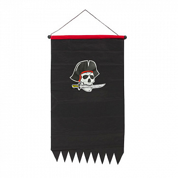Подвесной пиратский флаг 