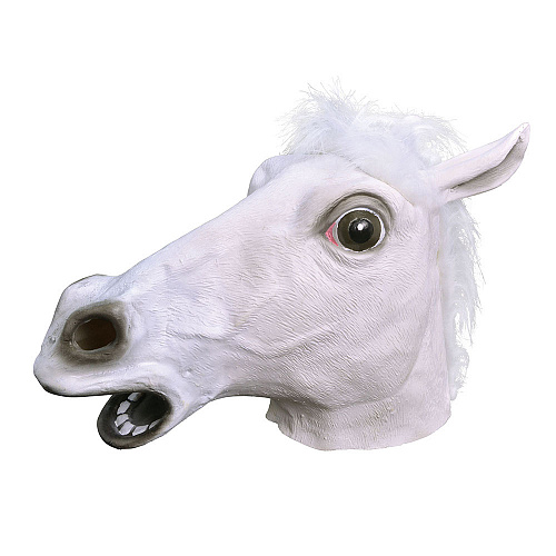 Маска белой лошади 